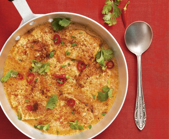 Peixe com Páprica e Pimenta