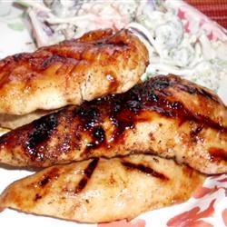 Peito de Frango Grelhado ao Molho de Maçã