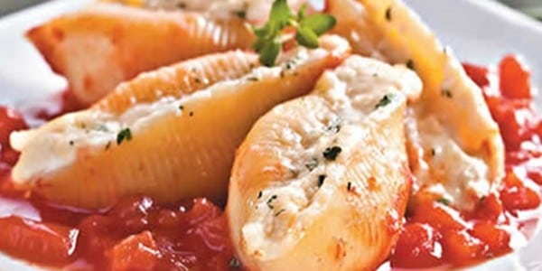 Conchiglioni aos Quatro Queijos 06