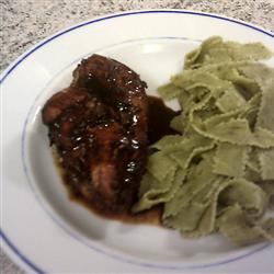 Frango Assado ao Molho de Laranja e Alho