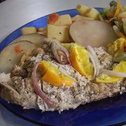 Frango Assado com Laranja 06