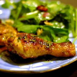Frango Grelhado com Molho de Laranja