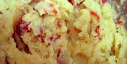 Purê de Batatas com Tomate Seco