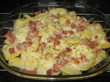 Batata Gratinada com Bacon 02