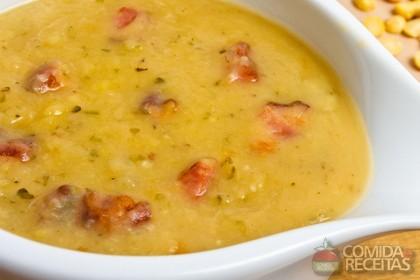 Caldo de Milho com Bacon