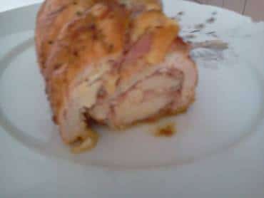 Rocambole de Peito de Frango