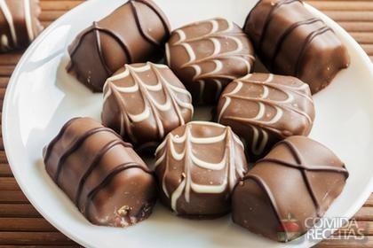 Bombom Trufado com Recheio de Maracujá