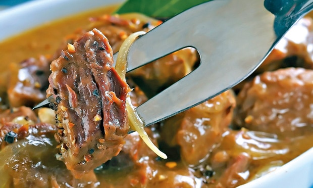Cubo de Carne com Especiarias