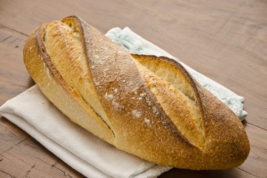 Pão Italiano de Fermentação Natural