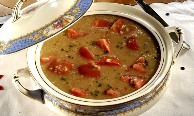 Sopa de Aveia 