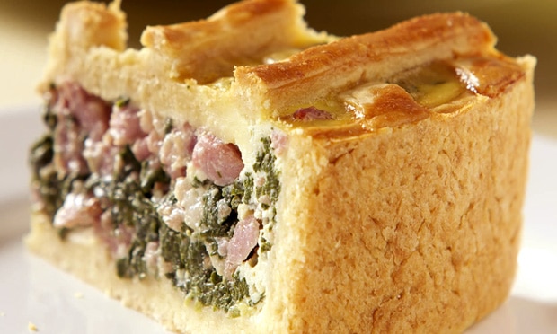 Torta de Espinafre com Linguiça