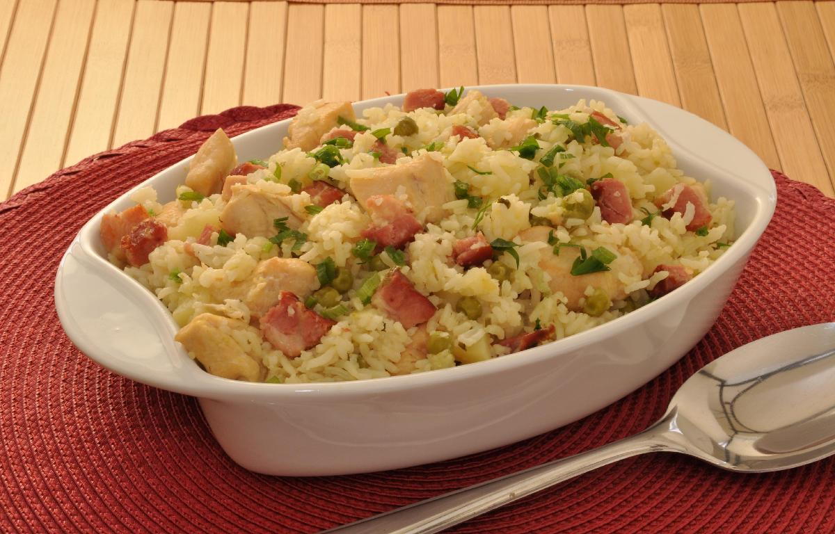 Arroz Completo na Pressão