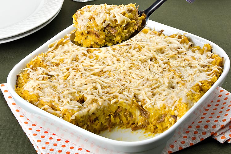 Arroz com Carne e Abóbora