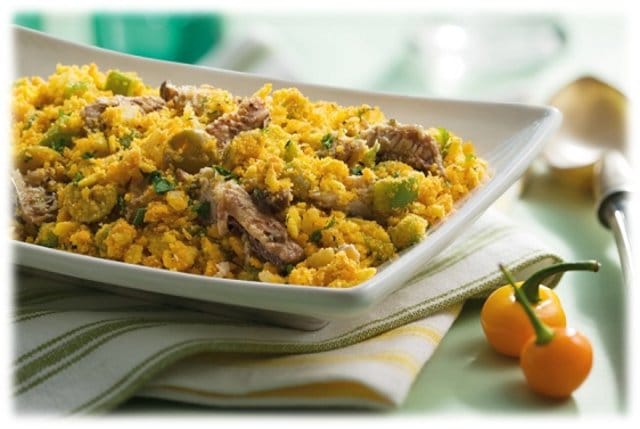 Farofa de Sardinha Picante