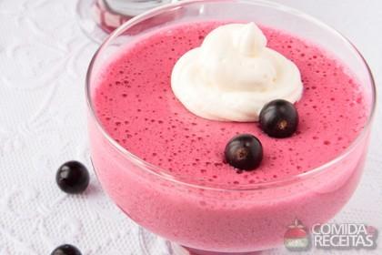 Mousse Bavaroise de Morango
