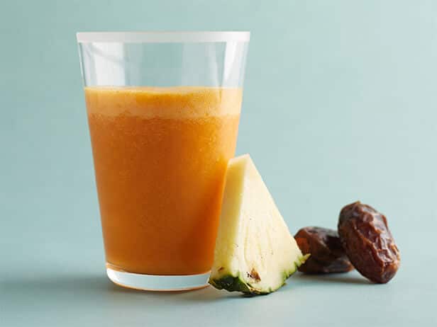 Smoothie de Cenoura e Abacaxi