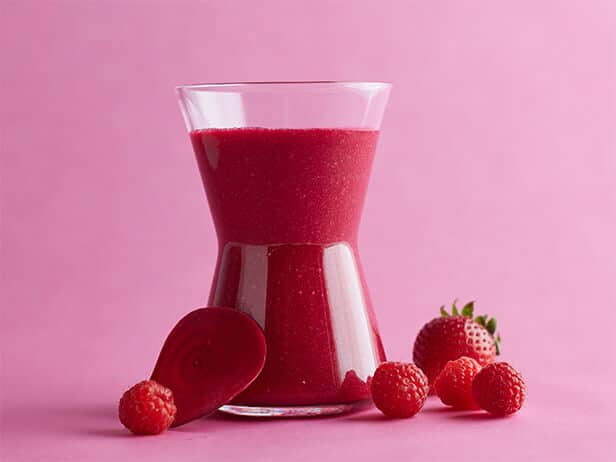 Smoothie de Frutas Vermelhas e Beterraba