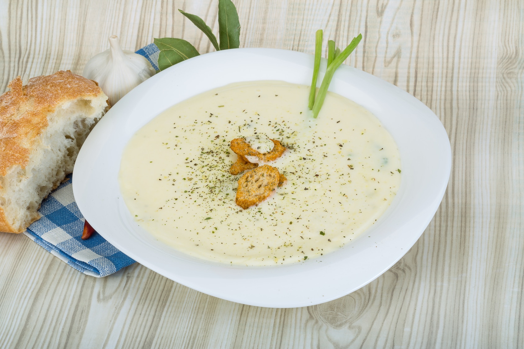 Sopa Cremosa de Alho-Poró 03