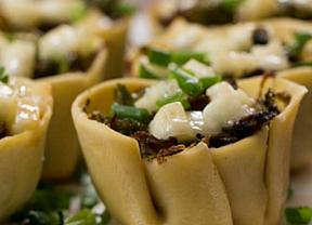 Cestinha de Brócolis, Shiitake e Shimeji