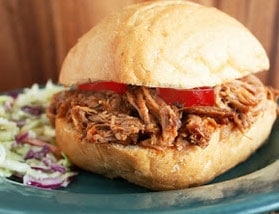 Sanduíche de Carne Louca