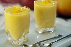 Gelado de Manga e Gengibre