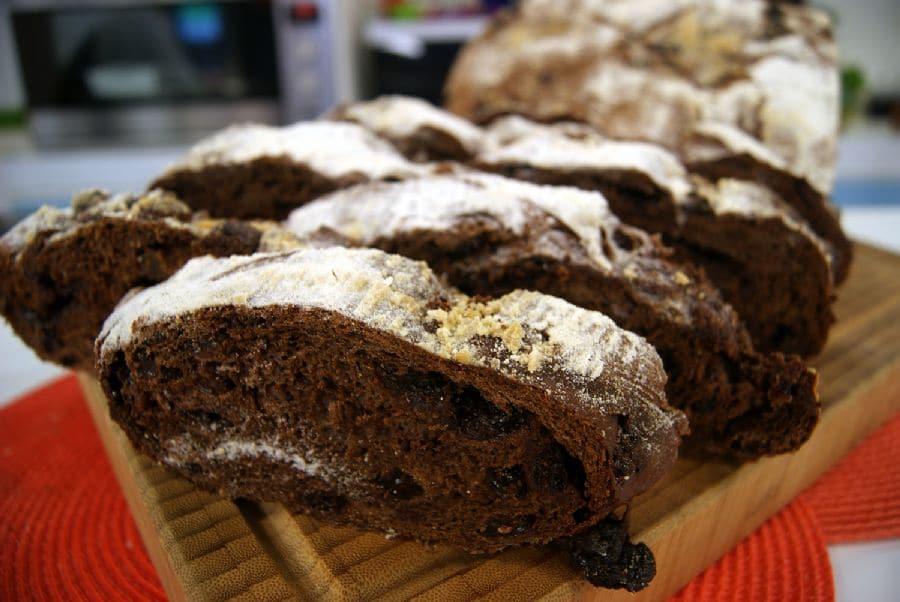 Pão Rústico de Chocolate