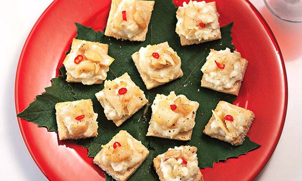Torradinha com Bacalhau