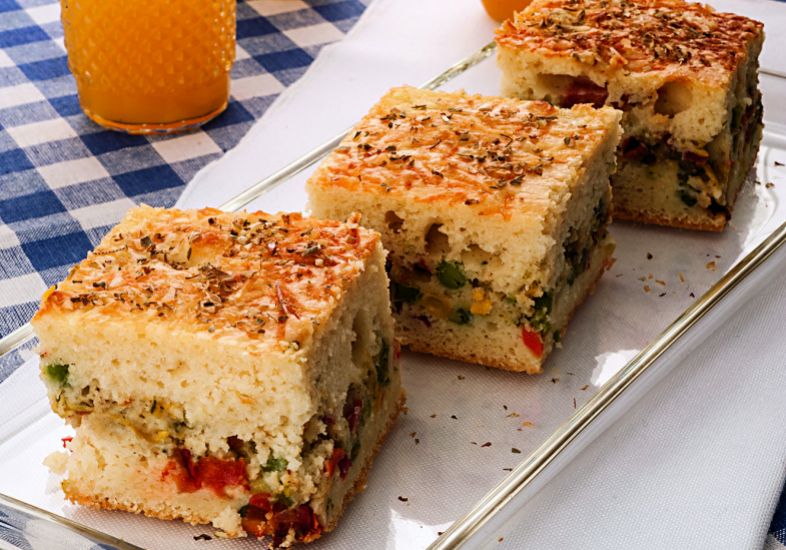 Torta de Legumes de Liquidificador