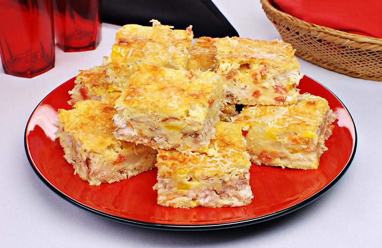Torta de Peixe com Legumes