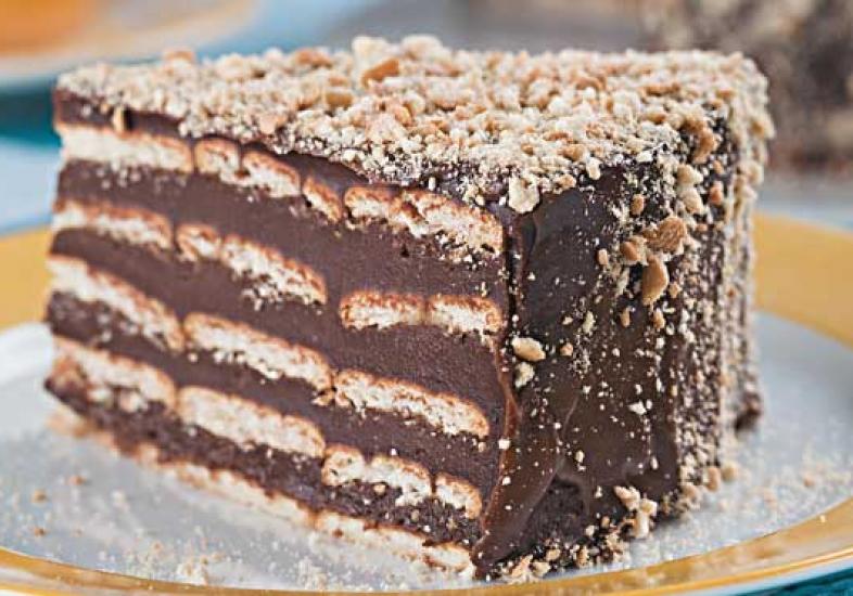 Bolo Rápido de Biscoito