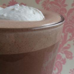 Chocolate Quente com Creme de Leite
