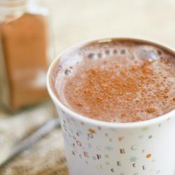 Choconhaque Cremoso com Canela