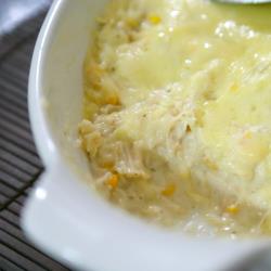 Fricassê de Frango Gratinado