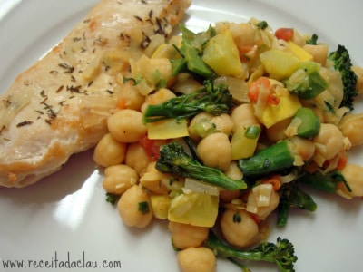 Grão-de-Bico com Legumes 02