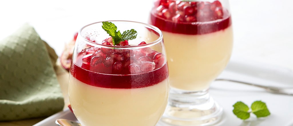 Panna Cotta de Romã