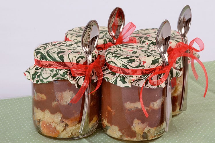 Pavê de Chocotone no Potinho