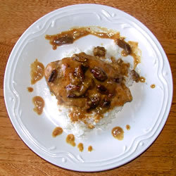 Peito de Frango Assado com Nozes