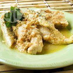 Peito de Frango Empanado com Parmesão