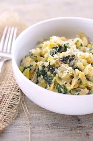Risoto de Cebola com Alho-Poró