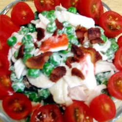 Salada de Kani com Ervilha