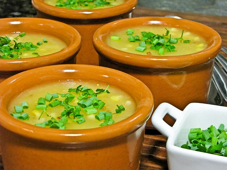 Sopa de Mandioquinha com Músculo