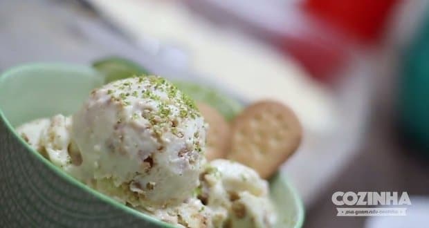 Sorvete de Pavê de Limão