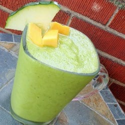 Suco Verde com Óleo de Coco