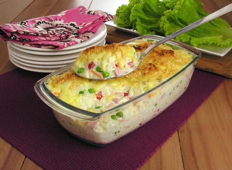 Arroz Cremoso com Casquinha