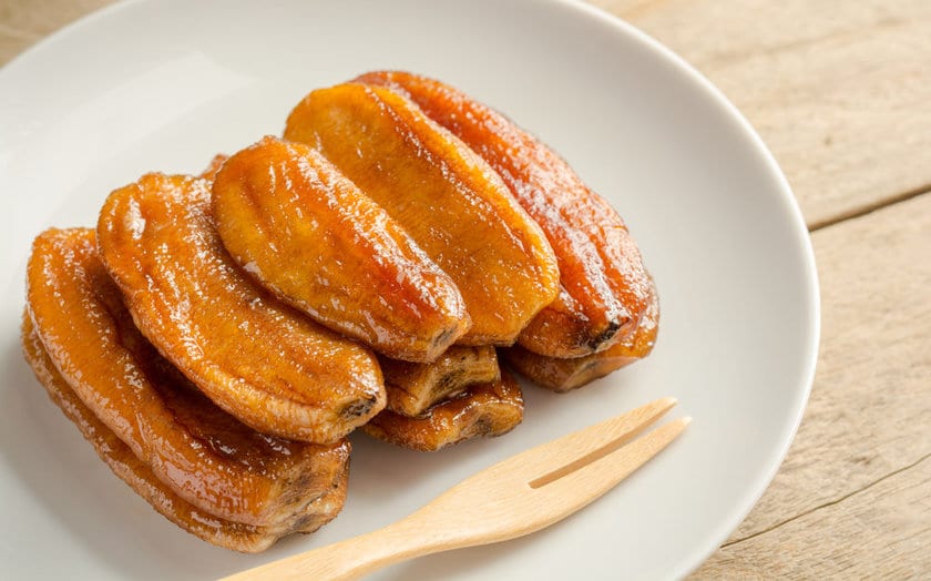 Banana Assada com Canela