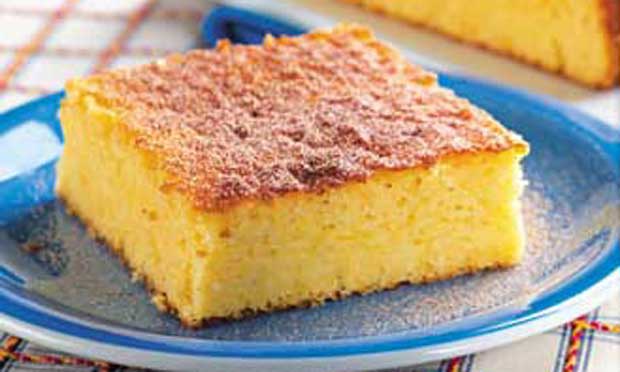 Bolo de Milho e Queijo