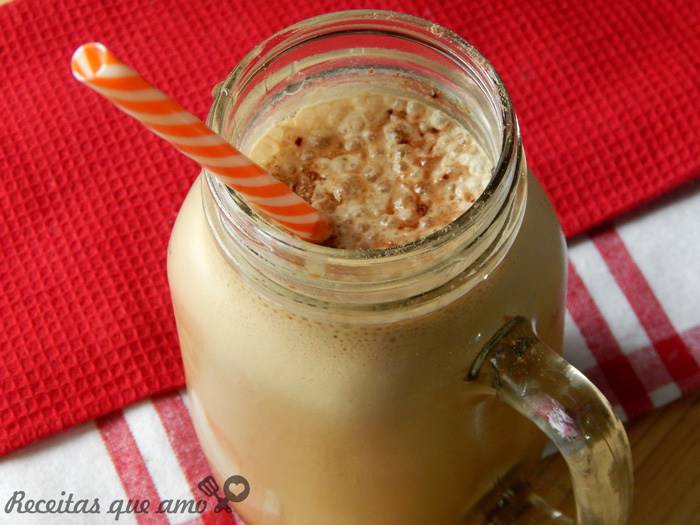 Café Gelado com Caramelo