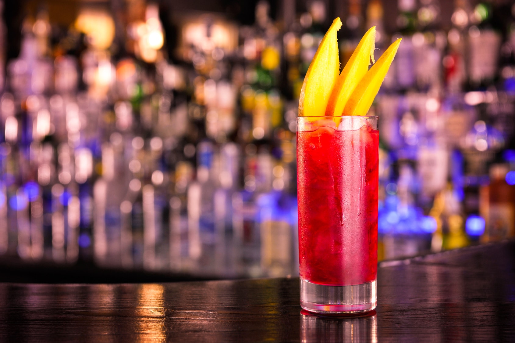 Caipiroska de Vodka com Pimenta e Manga