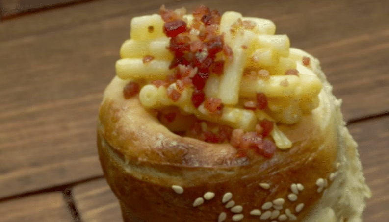 Cone Salgado com Queijo e Bacon