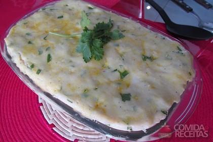 Escondidinho de Inhame com Carne-Seca